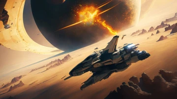 Alien Space Battle